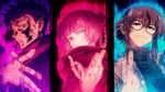 replace the character at the middle with Nazuna Nanakusa, left one with Ko Yamori , and right one with Kyouko Mejiro(the one on the picture2)

make them fit the scene and art style.