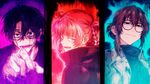 replace the character at the middle with Nazuna Nanakusa, left one with Ko Yamori , and right one with Kyouko Mejiro(the one on the picture2)

make them fit the scene and art style.